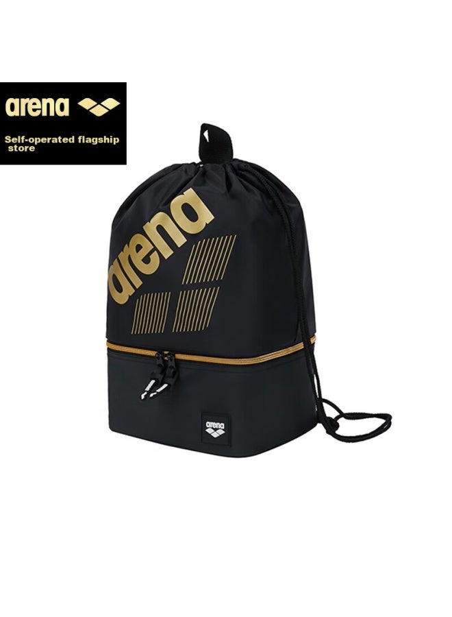 arena حقيبة سباحة أرين، حقيبة سباحة محمولة للرجال والنساء، حقيبة سباحة للياقة البدنية الاحترافية، حقيبة تخزين، Ams3334Bkgd ذهبية - Image 1
