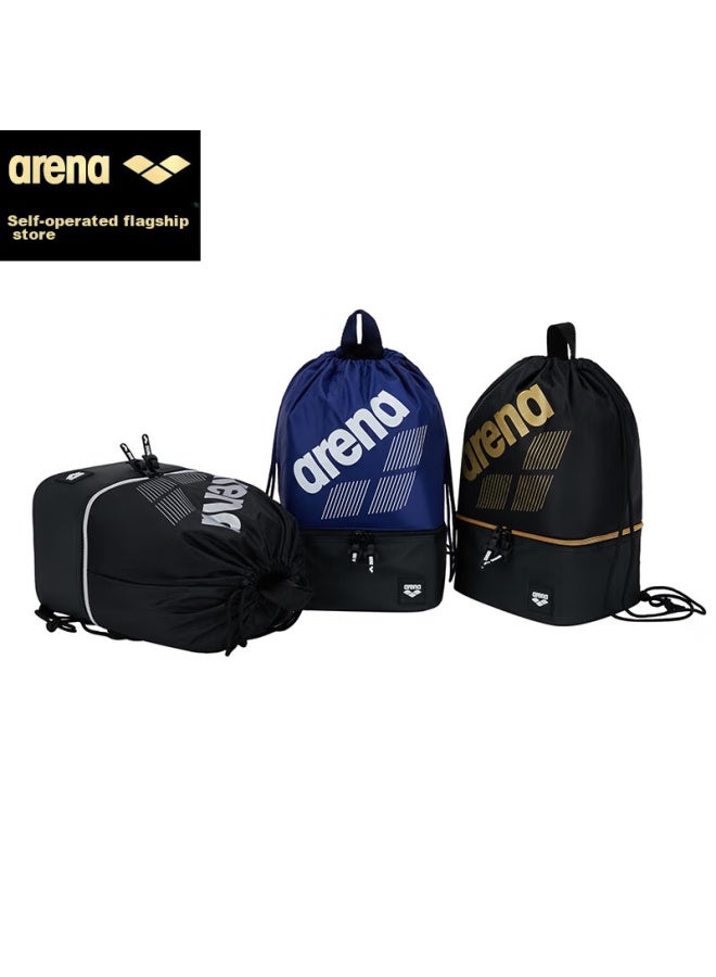 arena حقيبة سباحة أرين، حقيبة سباحة محمولة للرجال والنساء، حقيبة سباحة للياقة البدنية الاحترافية، حقيبة تخزين، Ams3334Bkgd ذهبية - Image 3