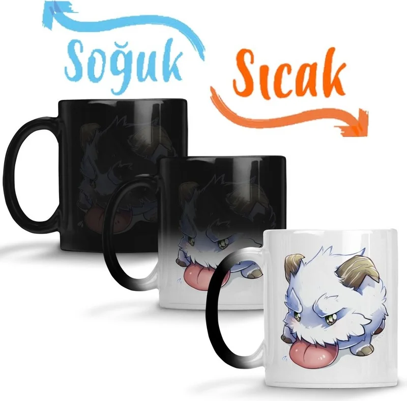 Baskı Dükkanı Print Shop Poro Magic Mug Porcelain