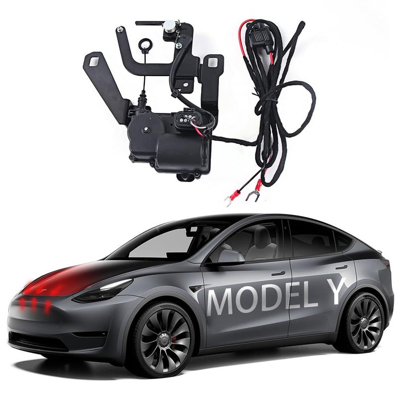 Tlyard Power Frunk Soft Closing Lock for Power Frunk Soft Closing System Tesla Model Y with Electric Auto Suction Function Makes Your Front Trunk More Convenient and Safe 20202024