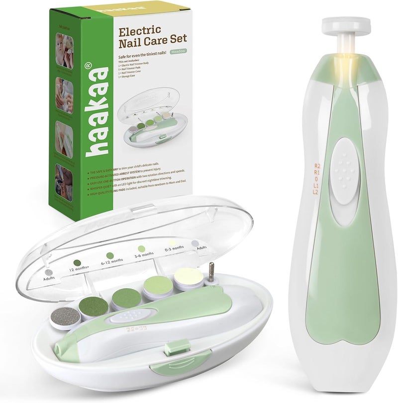 Haakaa Electric Baby Nail Care Set - Image 1
