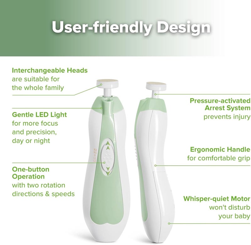 Haakaa Electric Baby Nail Care Set - Image 4