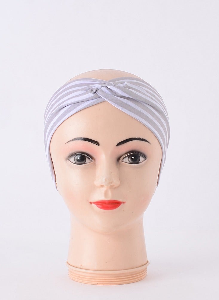 Akher el Ankoud Headband with Stripes - Image 1