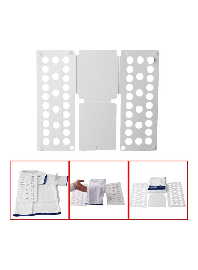 Clothes Laundry Folder Board White - Image 1