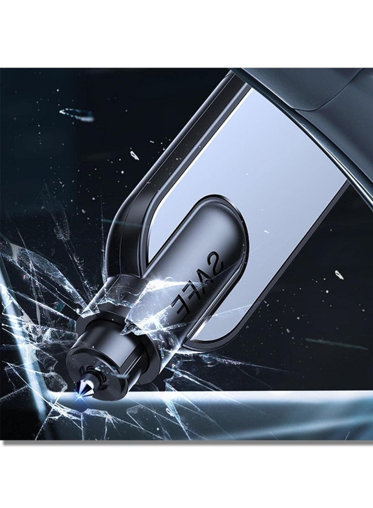 CAFELE Safety Hammer for Car, Glass Breaker with Seat Belt Cutter, Portable Window Breaking Rescue Escape Tool for Land and Underwater Emergency Situations - Image 3