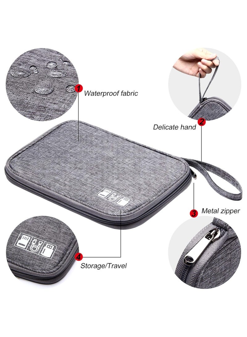 TRAVEL Travel cable bag for cords, chargers, and storing portable digital devices and electronic accessoriesTravel cable bag for cords, chargers, and storing portable digital devices and electronic accessories - Image 4
