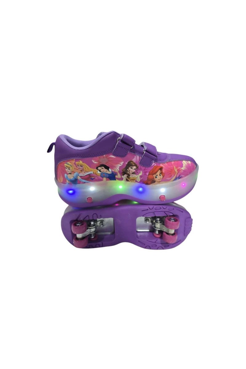 Disney Princess LED Wheel Shoes for Girls - Image 1