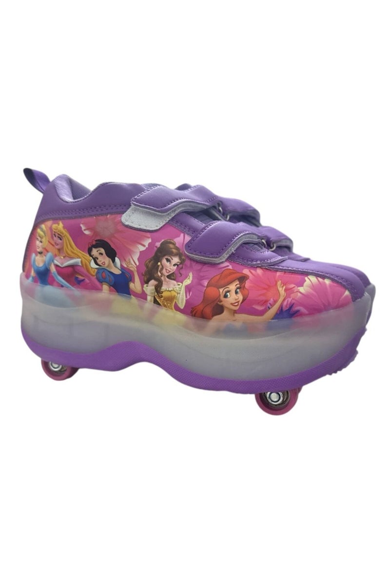 Disney Princess LED Wheel Shoes for Girls - Image 2