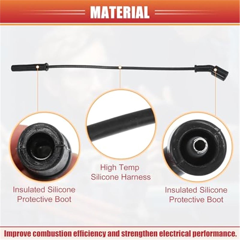 Vuzmode Car Spark Plug Coil Wires Set - Image 5