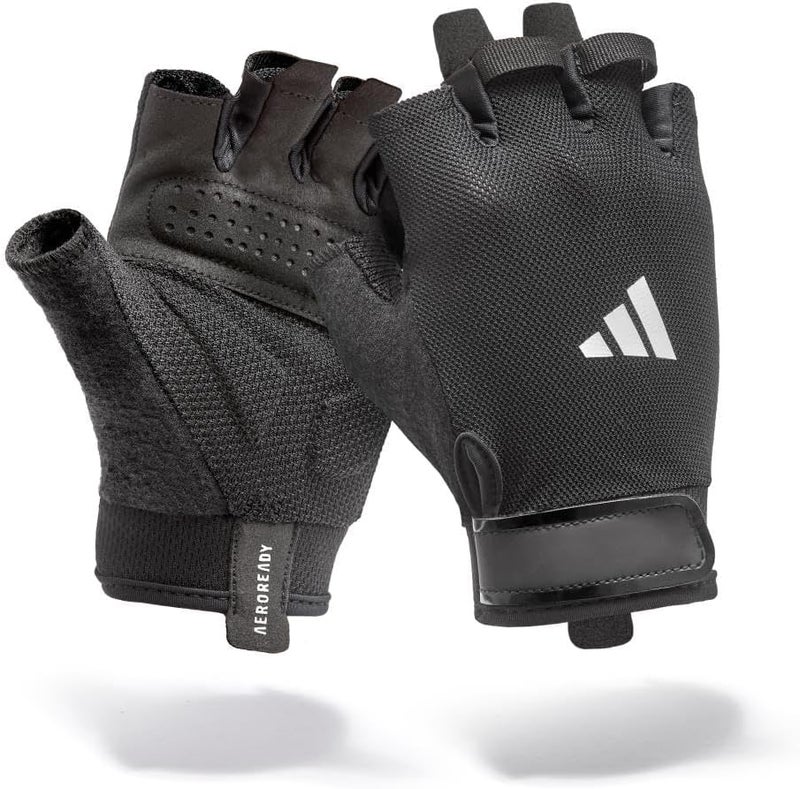 adidas Essential Training Gloves - White - Large - Image 1
