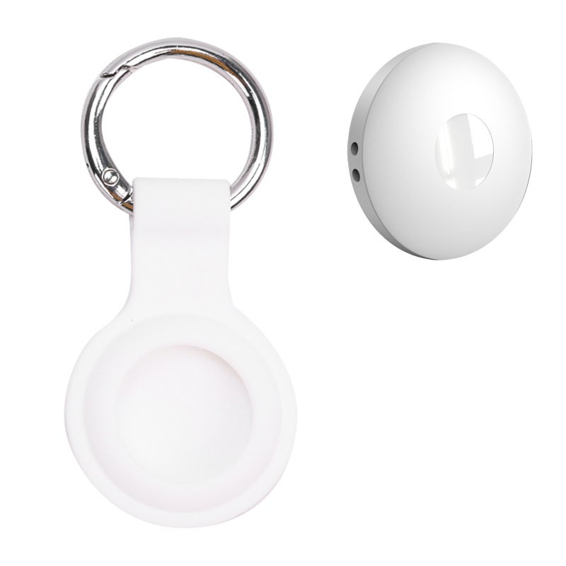Bluetooth Locator Tracker: 1 Pc White MFi Certified Ultra-long Standby Up To 10 Months - Global Location Accurate Search One-click Recall For Apple Device Users Pet & Item Loss Prevention - Image 1