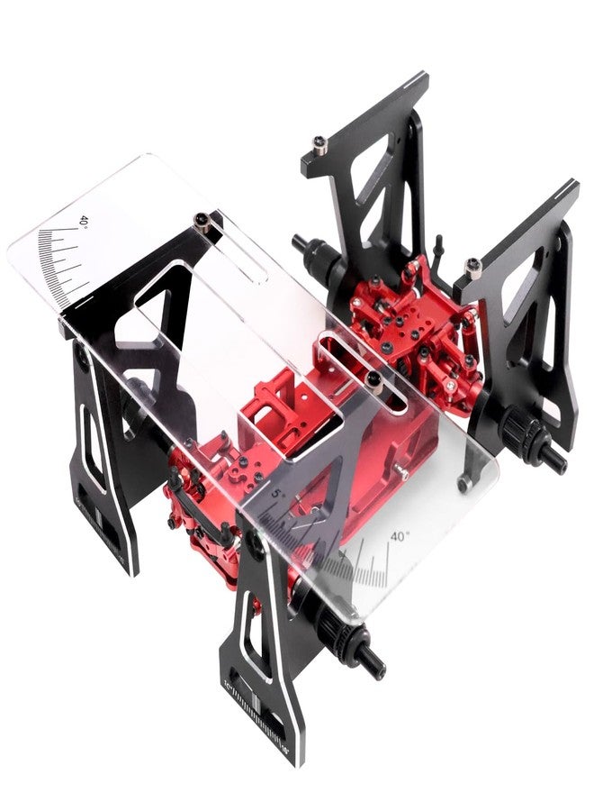 AMK Micro RC Setup Gauge for 1/24 and 1/28 Cars, Setup System Suspension Alignment Tool for Camber, Toe and Slip Angle, Ride Height and Steering Adjustment, Precision Tuning Kit - Image 2