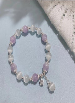 Cat's Eye Gemstone Bracelet Crystal Gemstone Pendant Best Gifts 2024