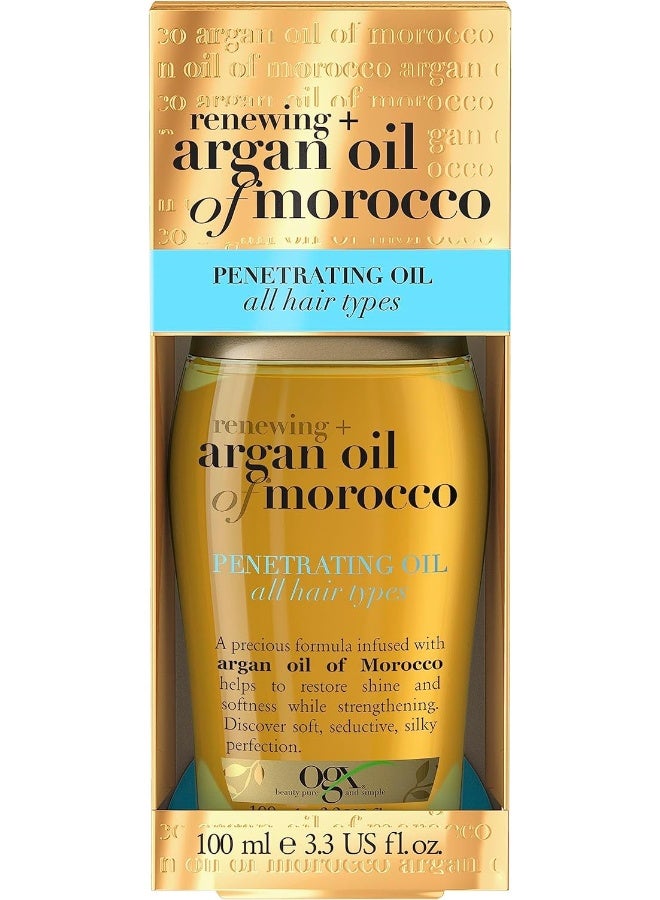 Ogx Argan Oil Of Morocco Penetrating Hair Oil For All Hair Types, 100 Ml - Image 1