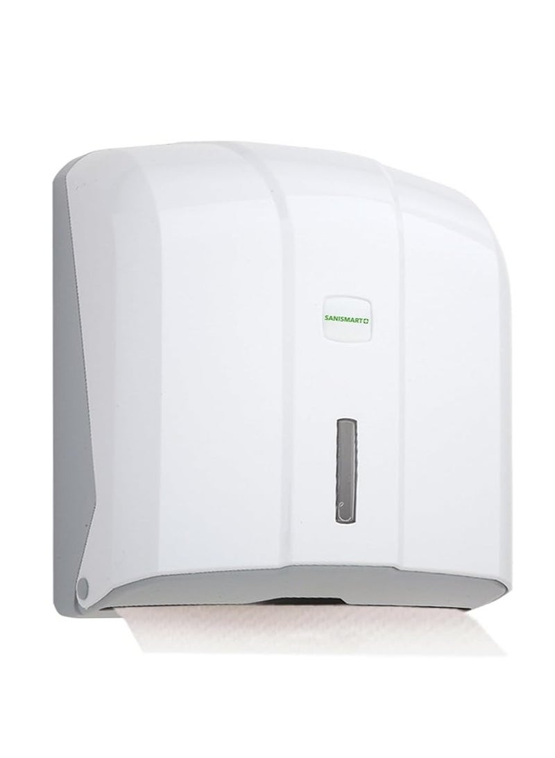 MySouq-Store Z Folded Paper Towel Disp. Cap:300 White ‎29.2 x 27.4 x 12.2 cm; 408 g