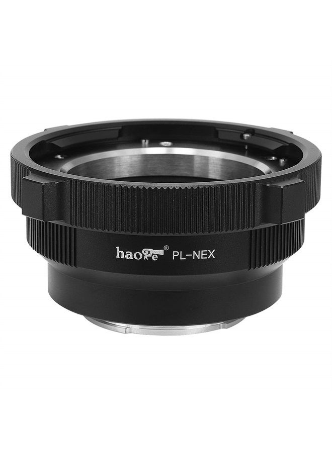 Haoge Lens Mount Adapter, Arri PL Mount Lens for Sony NEX Camera Camcorder Adapter