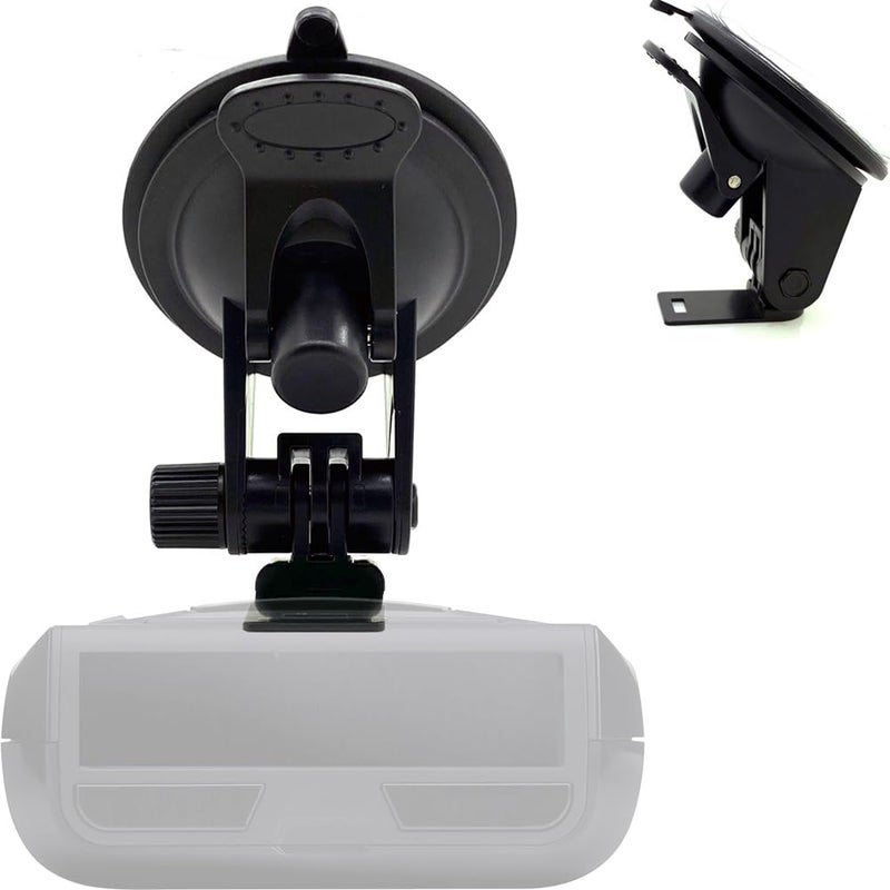 ChargerCity Car Truck Windshield Super Suction Cup Mount for UNIDEN R1 R2 R3 R4 R7 R8 DFR3 DFR6 DFR7 DFR8 DFR9 Radar Detector (not for Models not listesd)