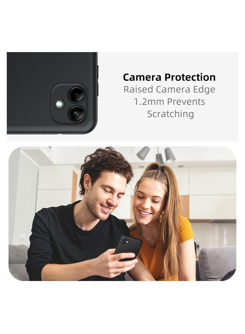 غطاء حافظة سامسونج جالاكسي A05 ناعم ورفيع من السيليكون، غطاء خلفي خفيف الوزن، لمسة نهائية غير لامعة، غطاء واقٍ مقاوم للصدمات، جراب مضاد لبصمات الأصابع مصمم لهاتف سامسونج جالاكسي A05 - Image 2