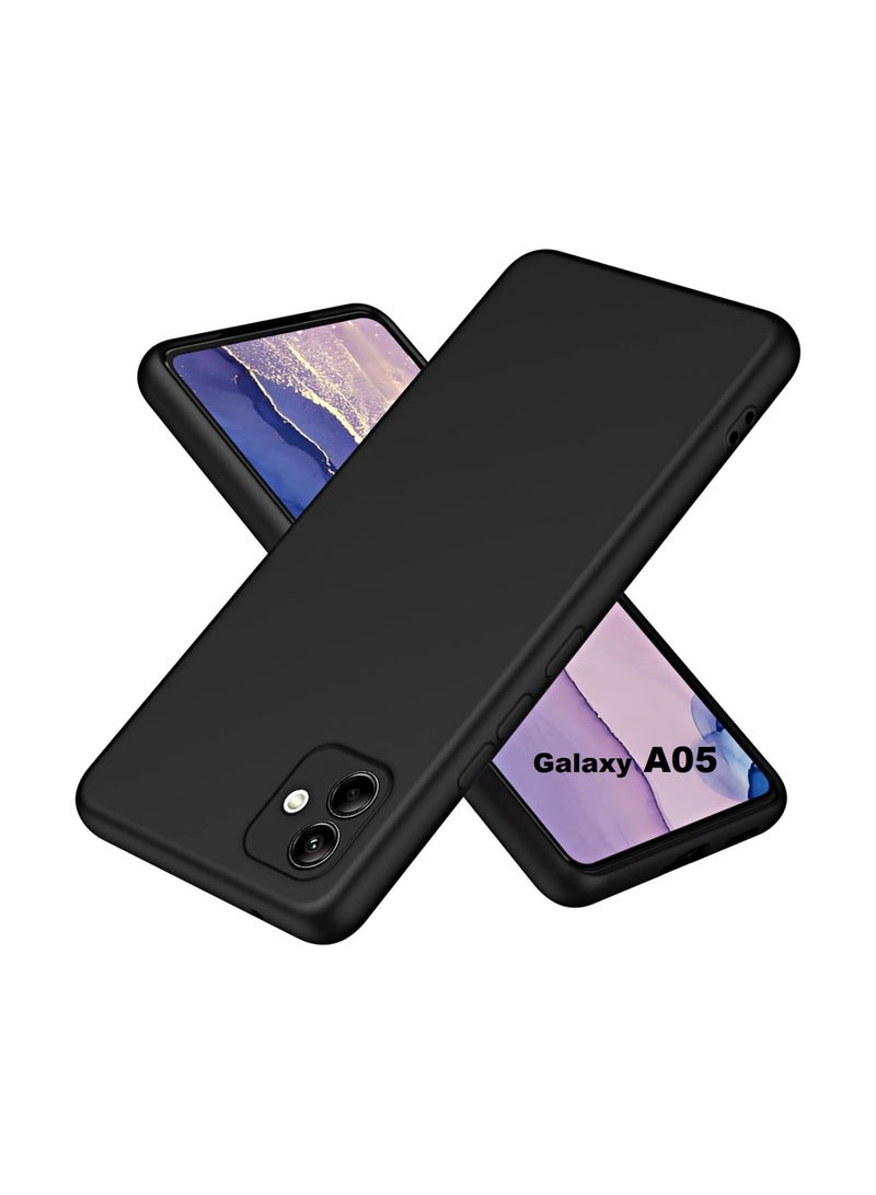 غطاء حافظة سامسونج جالاكسي A05 ناعم ورفيع من السيليكون، غطاء خلفي خفيف الوزن، لمسة نهائية غير لامعة، غطاء واقٍ مقاوم للصدمات، جراب مضاد لبصمات الأصابع مصمم لهاتف سامسونج جالاكسي A05 - Image 1