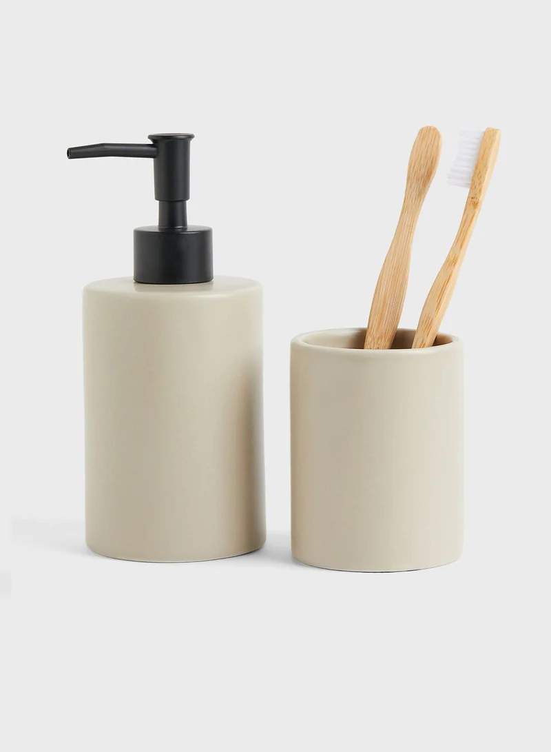 اتش اند ام Earthenware Soap Dispenser