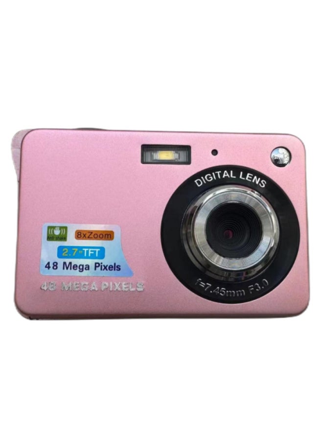 Generic E-Commerce Chinese Version English Version 48 Million Pixel Students Ordinary Digital Camera C3-5M Card Machine-Body Color:48m-5m Comes Standard With Black English Version + 16gb Card + Card Reader  - Image 5