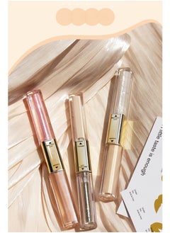 Mei Lifestyle Double Head Liquid Eyeshadow and Eye Concealer - Shiny, Glitter, Pearlescent, Long-Lasting Eye Makeup  - Image 4