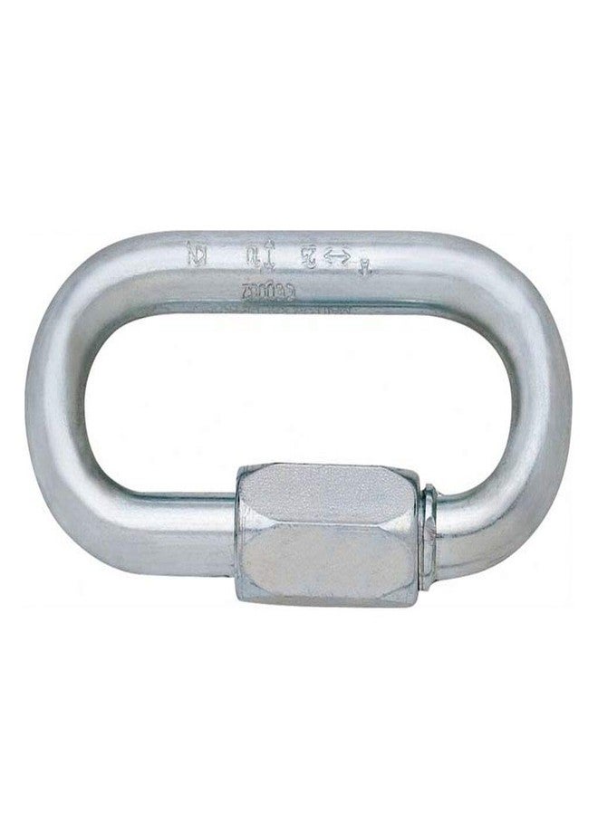 Edelrid Oval Steel Screw Link 10MM - Certified, Heavy-Duty Climbing Carabiner (137g) - CE 0082 Marked - Image 5