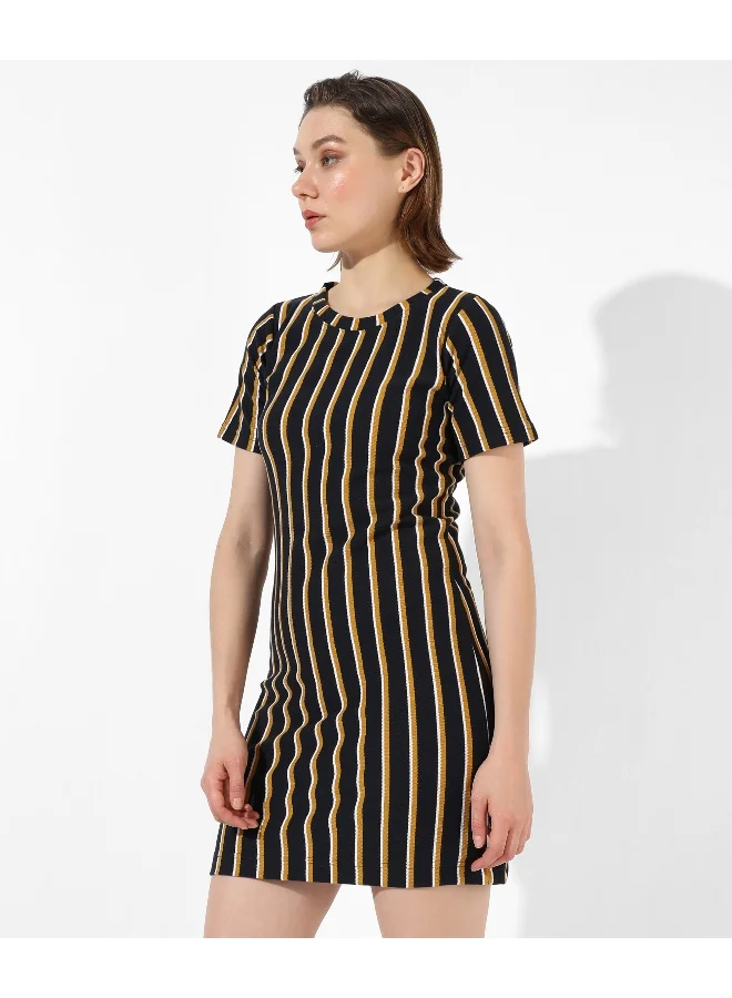 Pinacolada  Women's Multicolor Striped Regular Fit Dress for Women | Best Price UAE
