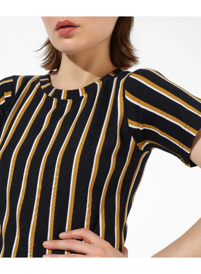 Pinacolada  Women's Multicolor Striped Regular Fit Dress for Women | Best Price UAE
