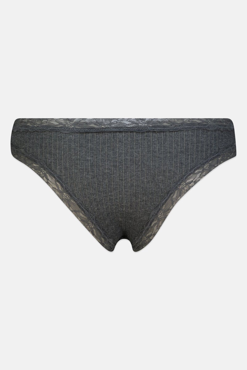 Kensie Women 5 Pieces Ribbed Panties, Multicolor - Image 3