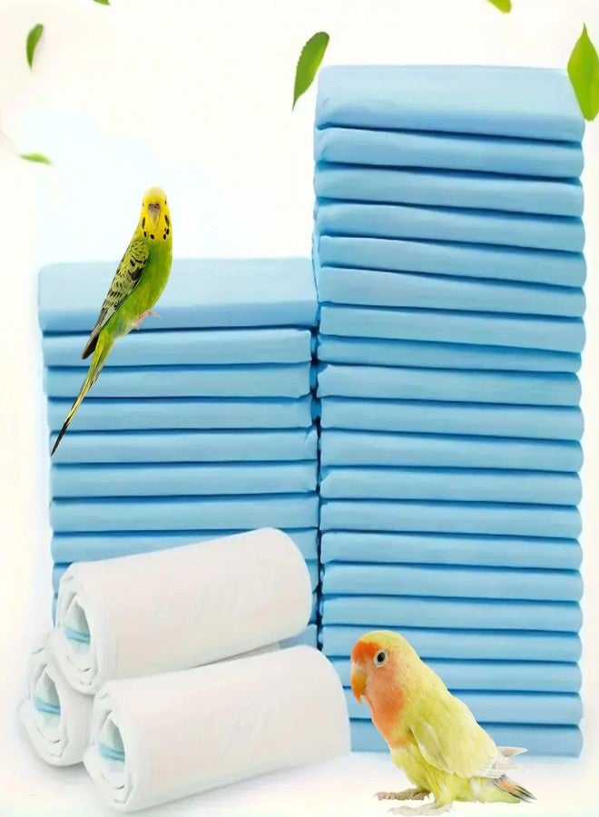 VAYINATO® 20 Pcs Birds Disposable Liner Pad (45x33CM) - Super Absorbent Leak-Proof Training Pads for Birds | Cage & Tray Liners for Birds, Rabbits, Guinea Pigs, Hamsters - Image 1