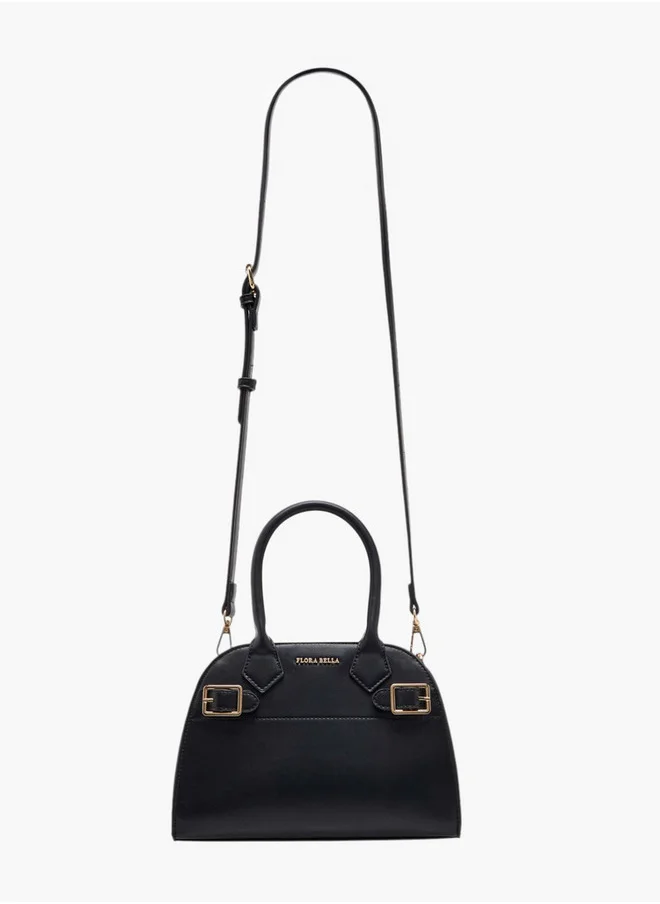 Flora Bella By Shoexpress Women's Textured Crossbody Bag with Detachable Strap