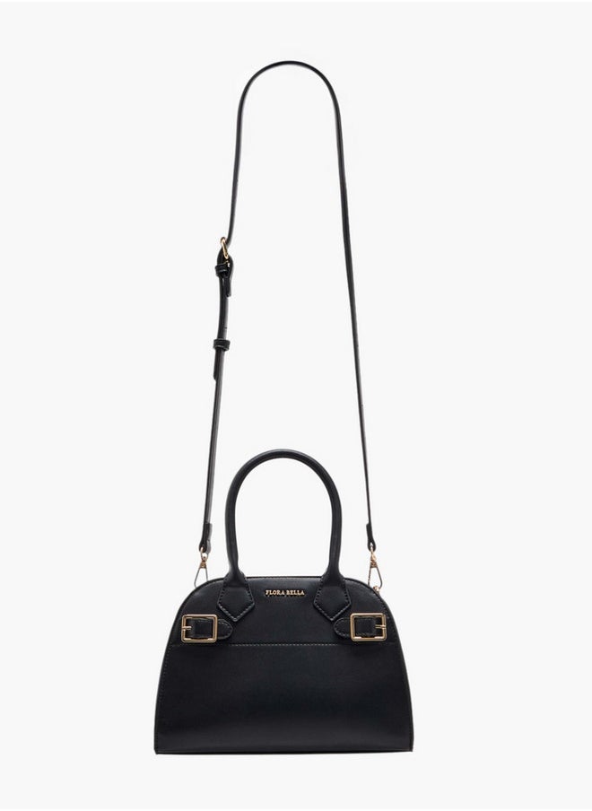 Flora Bella By Shoexpress Women's Textured Crossbody Bag with Detachable Strap  - Image 2