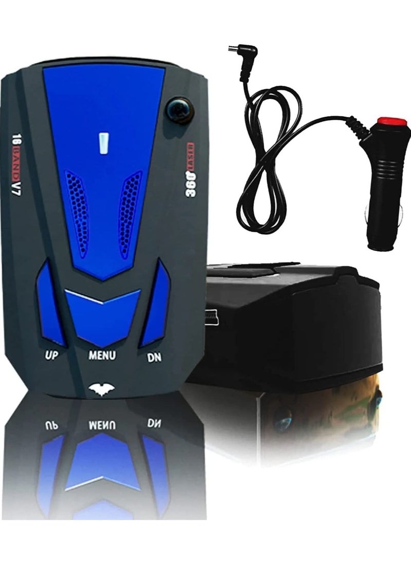 Generic - Radar Detector Driving Aids with Mute Memory City/Highway Mode Long Range Detection Led Display Ideal Gift for Cars V7 - Image 1