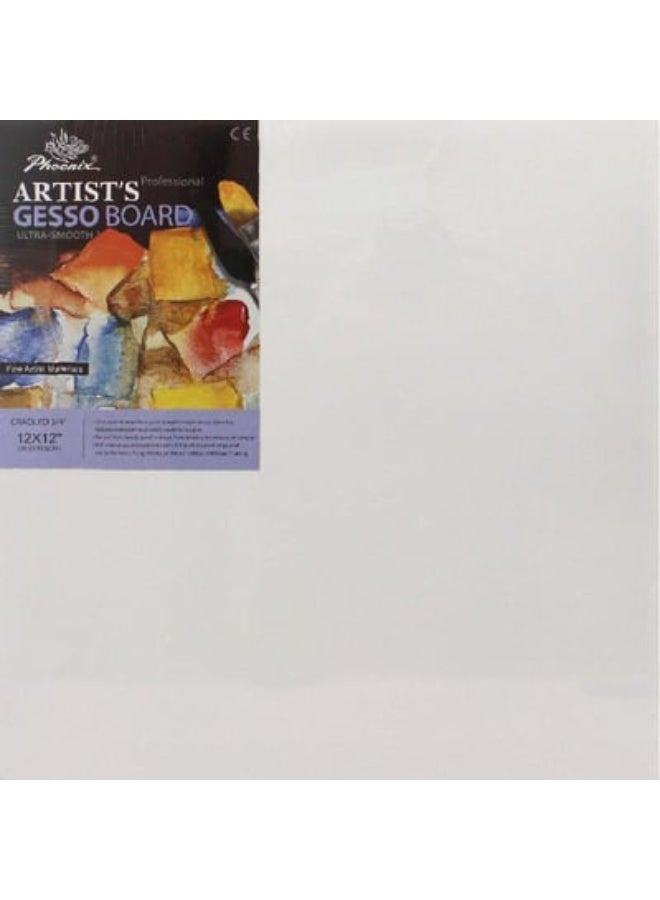Phoneix Phoenix - Deep Gesso Canvas Panel 16x12 inch, 3/4 inch thickness - Image 1