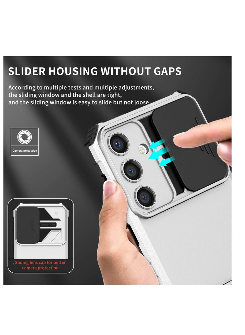 Samsung Galaxy S24 Mobile Phone Case Cover, Innovative Telescopic Bracket, Sliding Protection Camera Window, Bumper Shockproof Phone Back Cover - Image 5