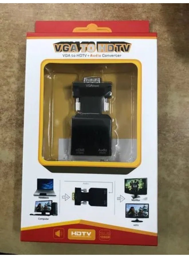 محول صوت VGA إلى HDTV