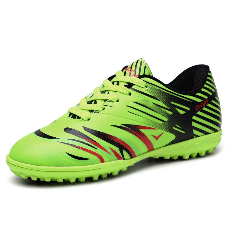 Manufacturers direct batch of youth fashion football sports shoes children's broken nails indoor and outdoor comprehensive training football shoes - Image 1