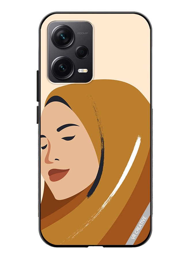 VR CREATIVE Protective Case Cover For Xiaomi Redmi Note 12 Discovery Cartoon Woman Shape Design Multicolour - Image 1