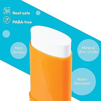 Calypso Mineral Sun Stick SPF50 Sun Protection with Zinc Oxide for Wet and Dry Skin Hypoallergenic PABA free 15g - Image 5