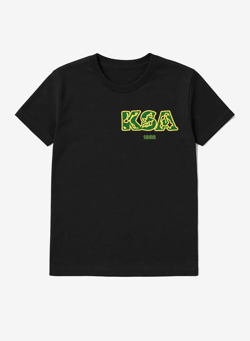 Lowha Cotton T-Shirt for Saudi National Day or Everyday Saudi Pride Wear for Women & Men