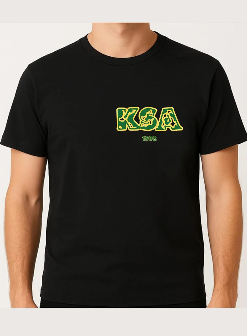 Lowha Cotton T-Shirt for Saudi National Day or Everyday Saudi Pride Wear for Women & Men