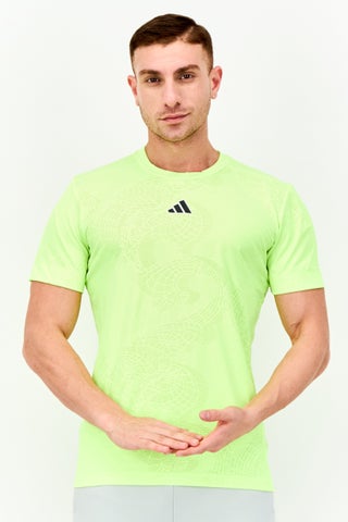 Men Sportswear Fit Short Sleeves Tennies T-Shirt, Neon Green - pzsku/Z5956E22876656ABC3A1EZ/45/1747056869/c48b6c65-9e63-492a-8a69-a00d736ce439