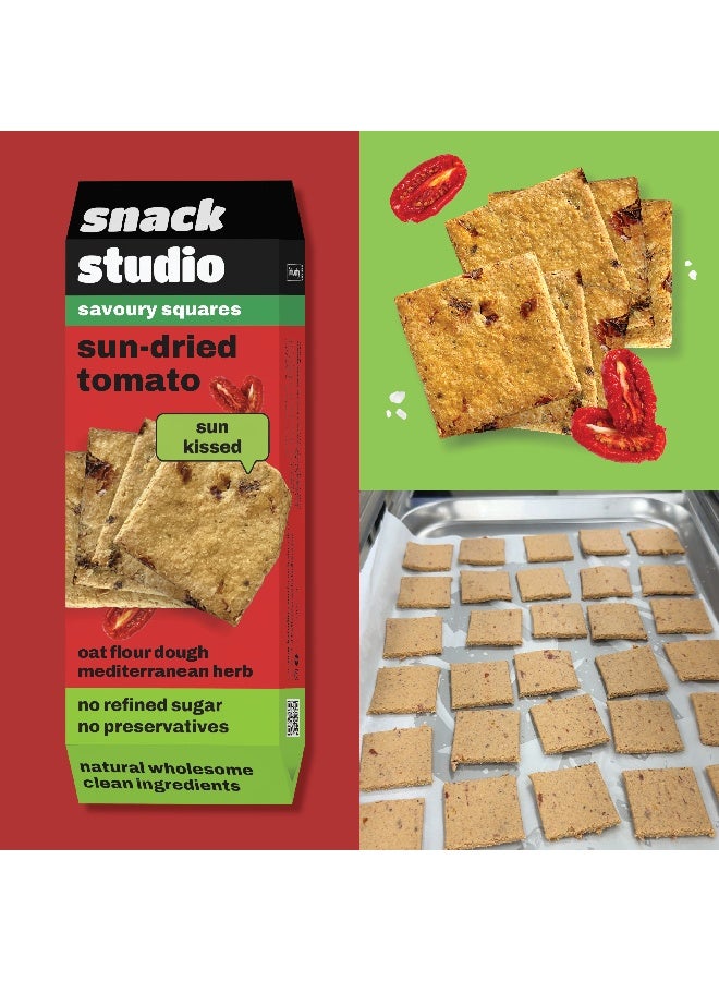 Snack Studio Sun Dried Tomato Squares Value Pack 192g - Image 3