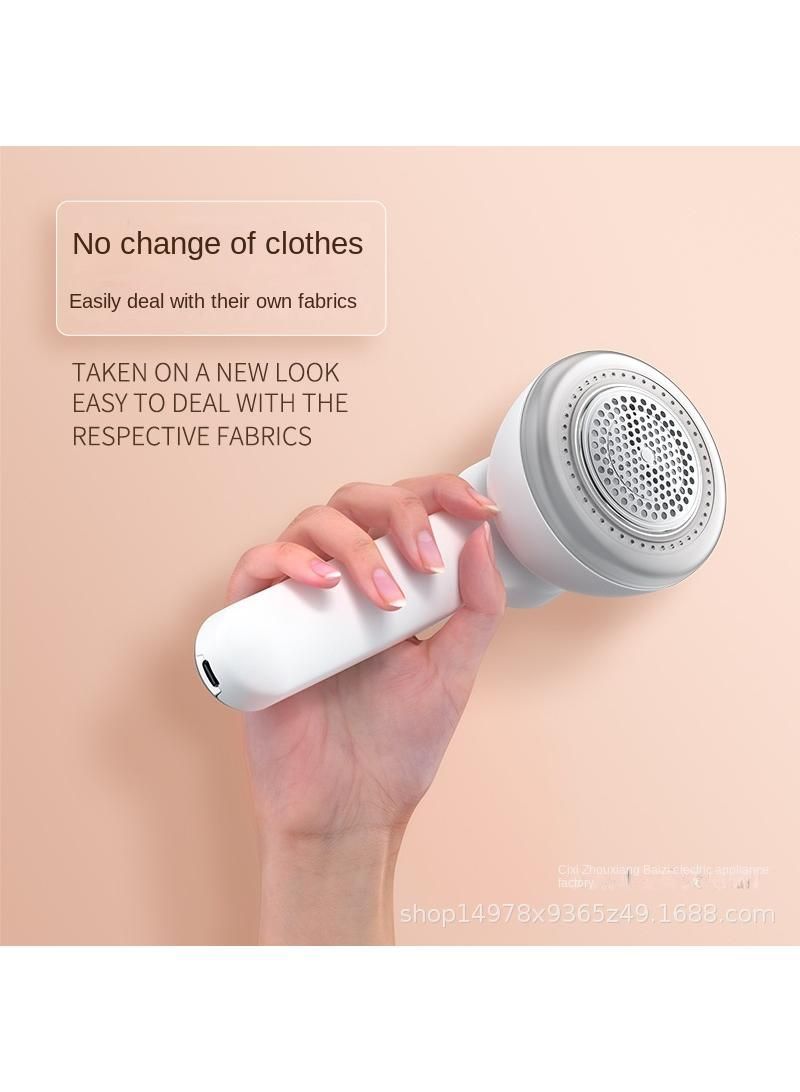 Y&D Household shaver, hair ball trimmer, 6-blade USB rechargeable trimmer - Image 2