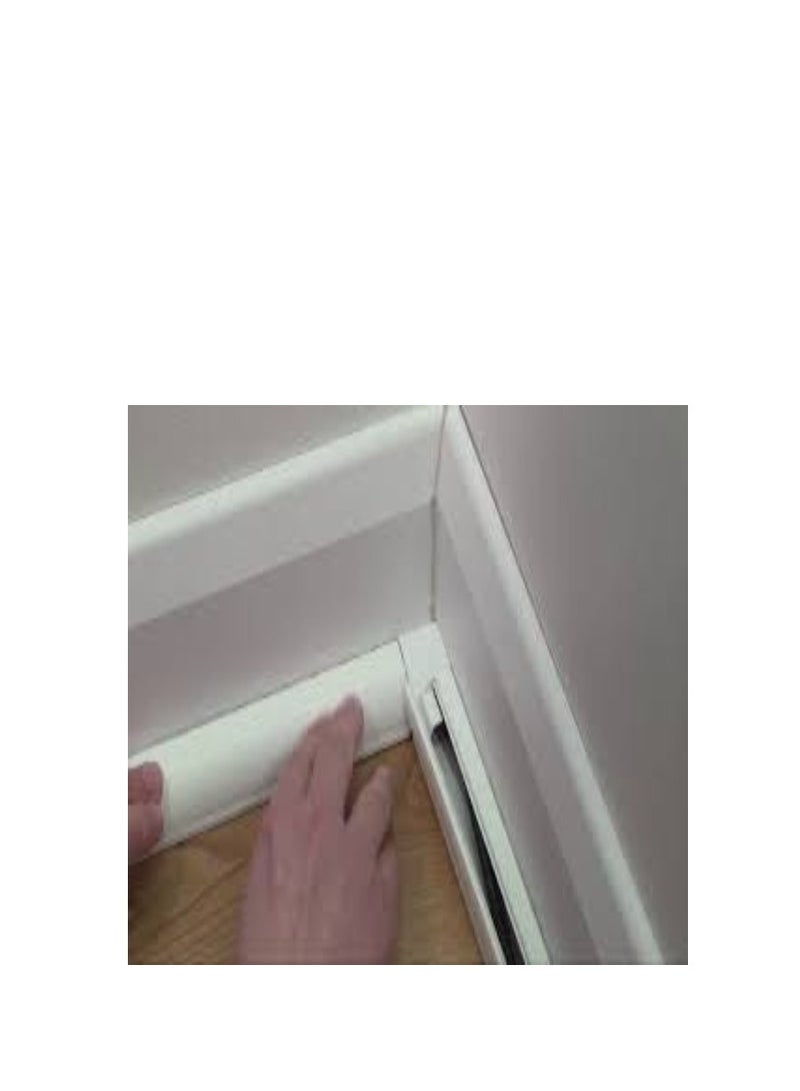 KNP KNP PVC Floor Trunking 50mm x 15mm is a compact and efficient cable management solution designed to keep your cables organized protected and discreetly concealed.  - Image 3