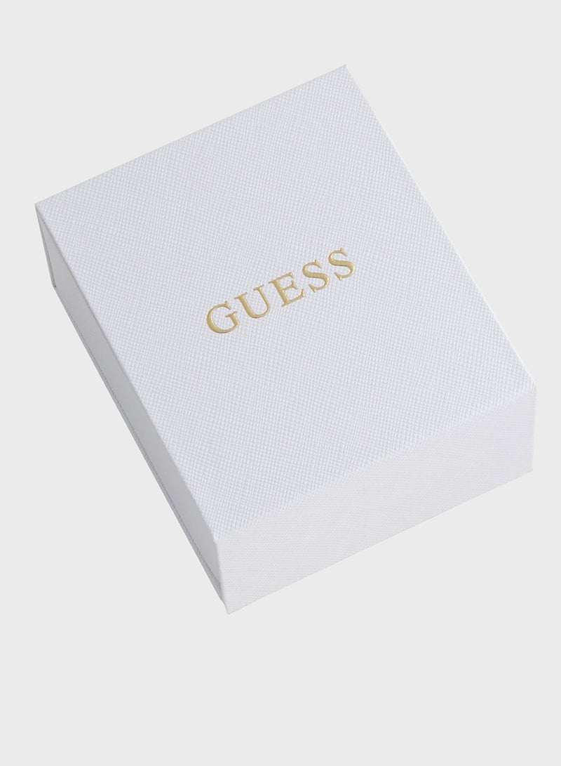GUESS 16-18'' Heart Waves Snake Chain Short Necklace - Image 4