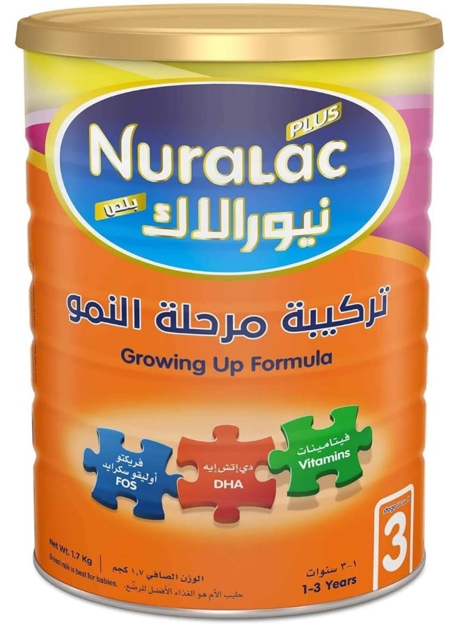 Nuralac Plus Stage 3 Baby Milk 1700 g