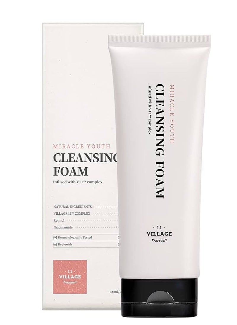 Village 11 Factory - Miracle Youth Retinol Cleansing Foam - Image 1