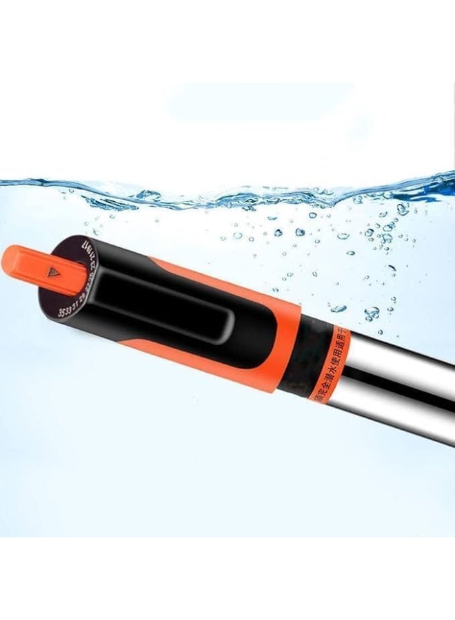 200W Submersible Aquarium Heater with Adjustable Temperature Control, Stainless Steel Fish Tank Heater for Freshwater and Saltwater Aquariums, XL-99 - Image 2